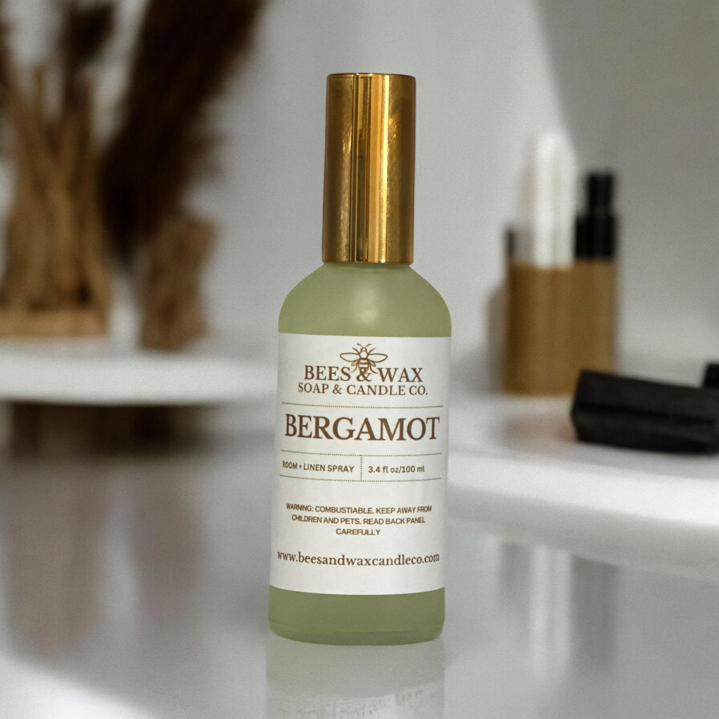 bergamot room + linen spray