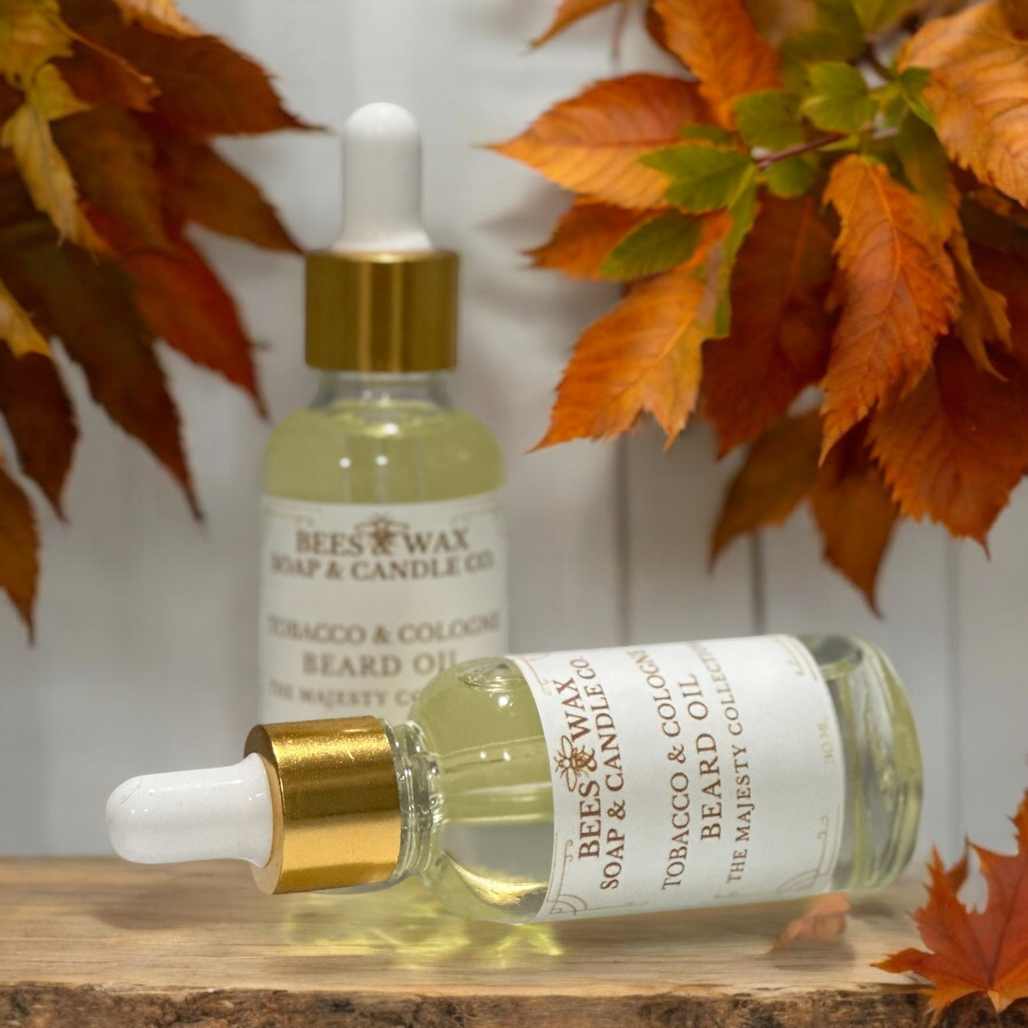 tobacco & cologne | bread oil with argan oil | creamy vanilla, smokey tobacco & mahogany woods