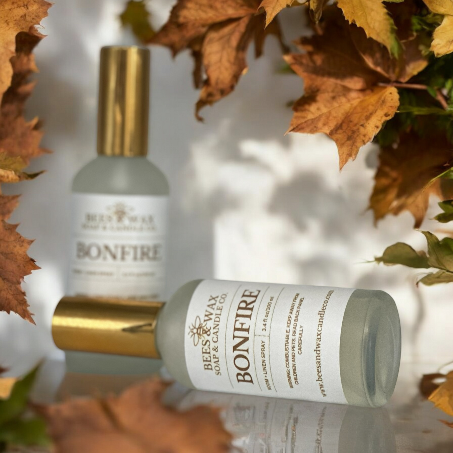 bonfire room+ linen spray