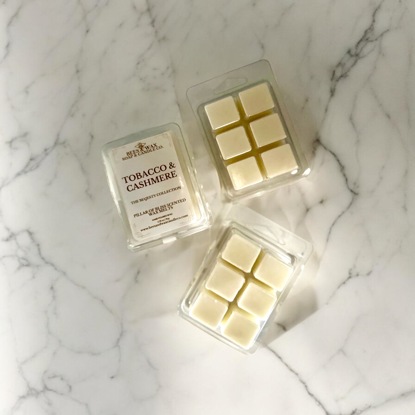 tobacco & cashmere wax melt