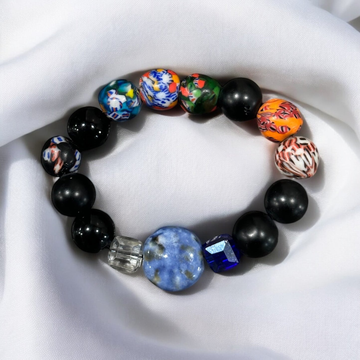 unisex African beaded bracelet | multi-color bracelet | handmade bracelet