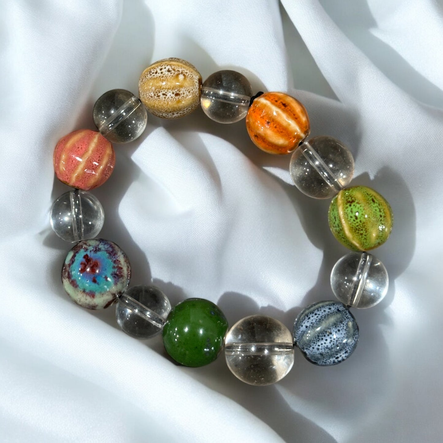 unisex African beaded bracelet | multi-color bracelet | handmade bracelet
