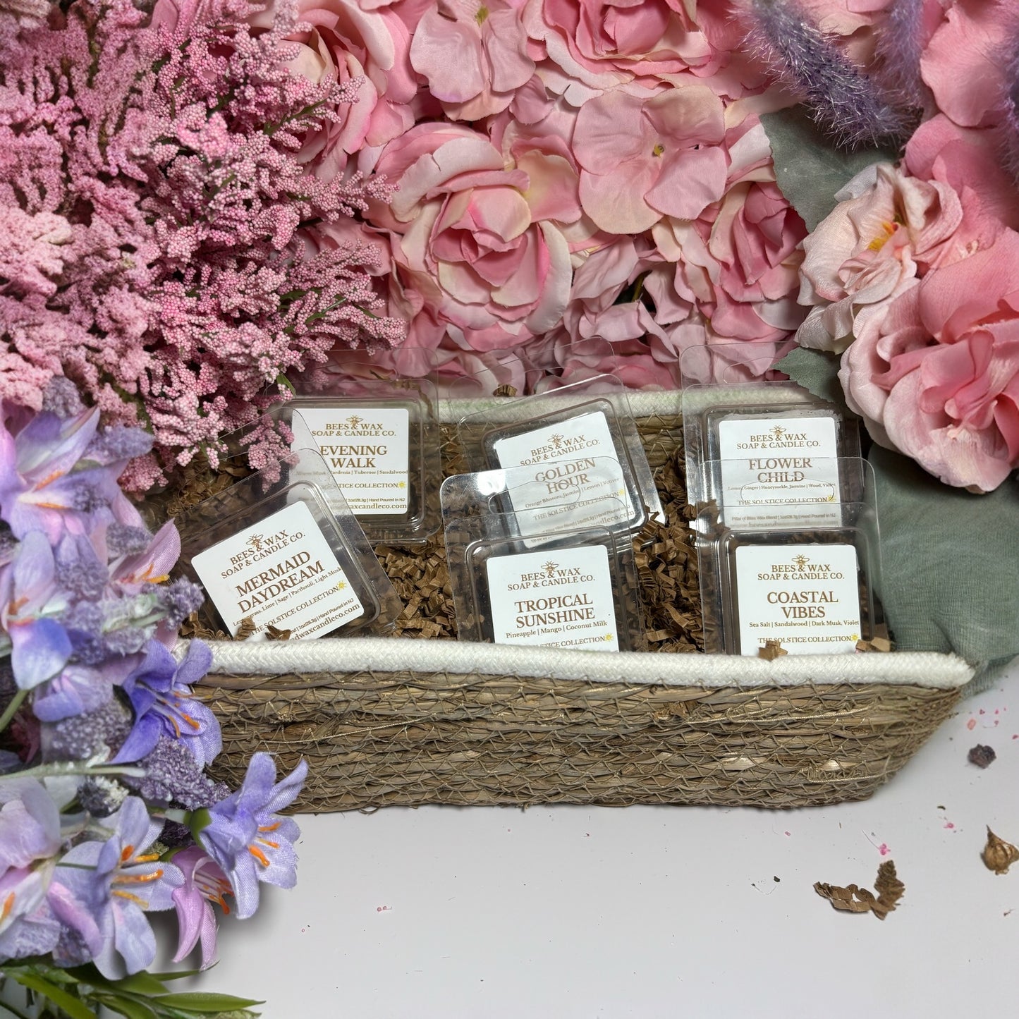 solstice {summer} collection | 6 oz wax melt set | wax melt sample pack