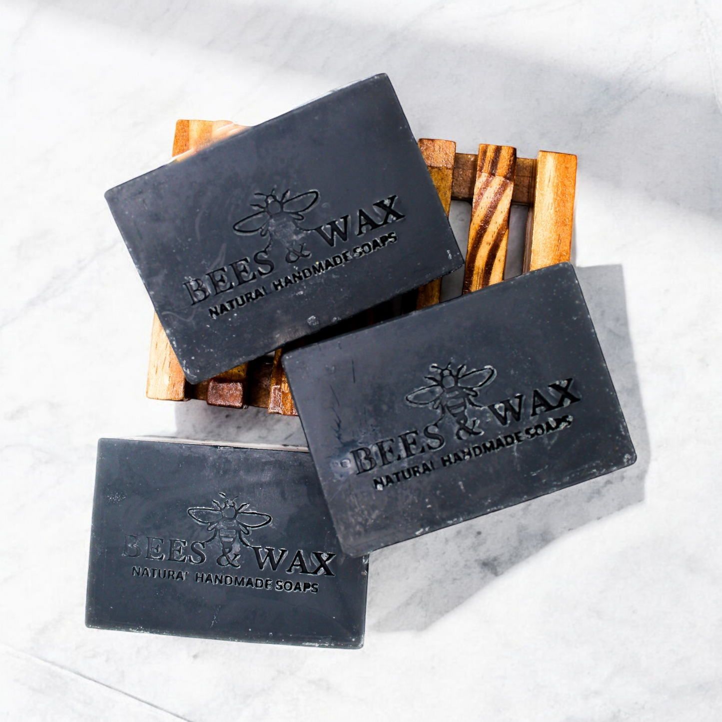 activated charcoal | natural handcrafted face sap| lavender + tea tree