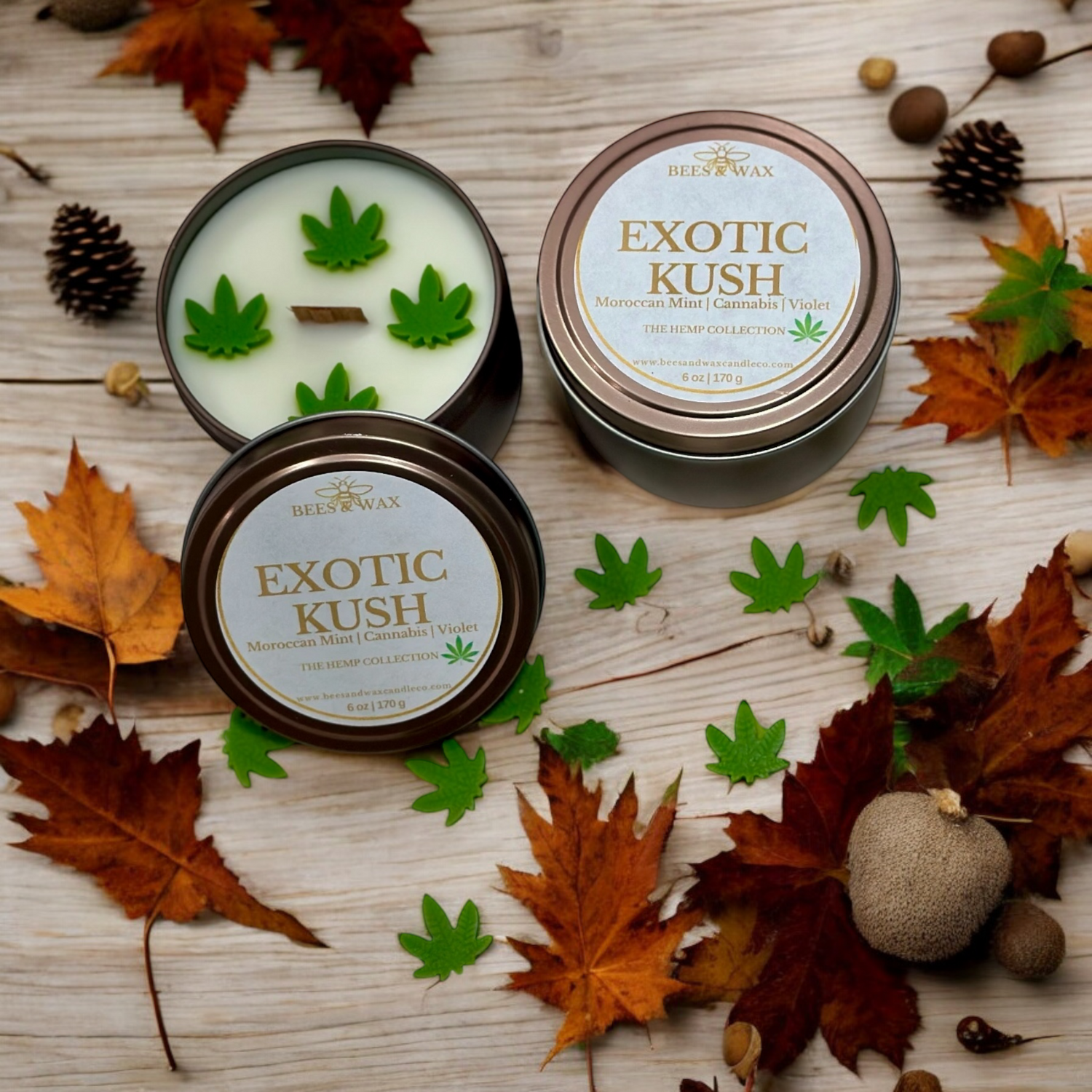 Luxurious Hemp Candles