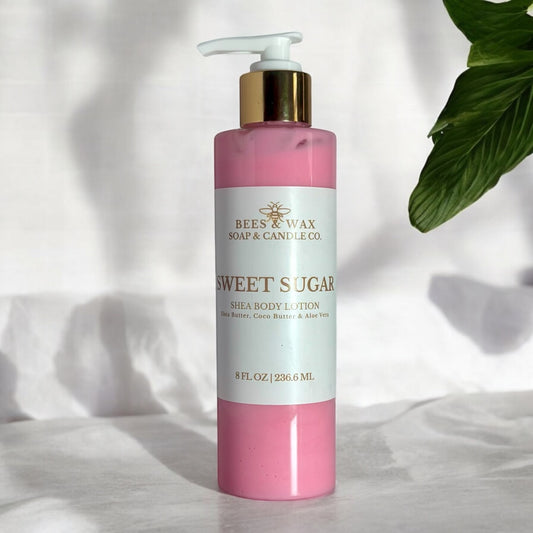 sweet sugar | shea body lotion | black cherry, eucalyptus & vanilla bean