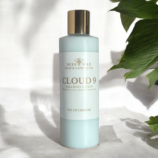 Cloud 9 |  shea body lotion | bergamot, pineapple & oak moss