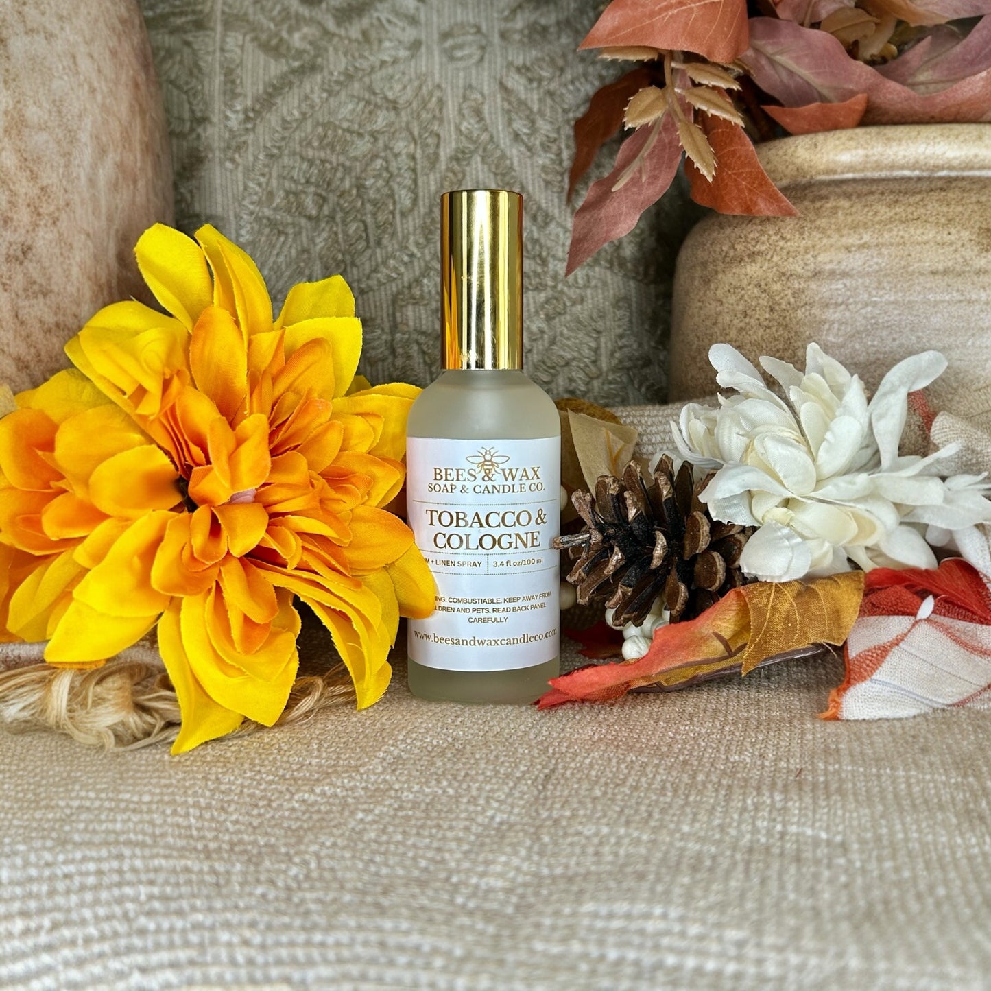 tobacco & cologne room + linen spray