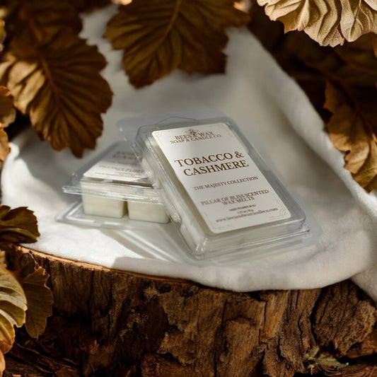 tobacco & cashmere wax melt
