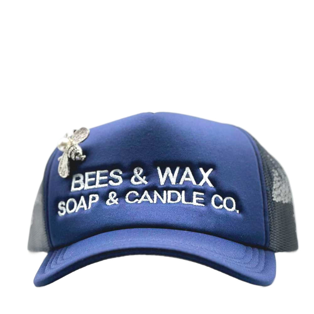 Bees & Wax logo hat