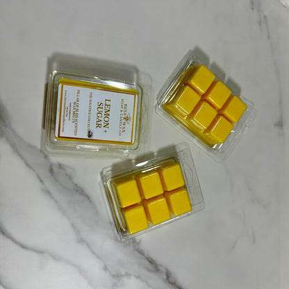 lemon & sugar wax melt