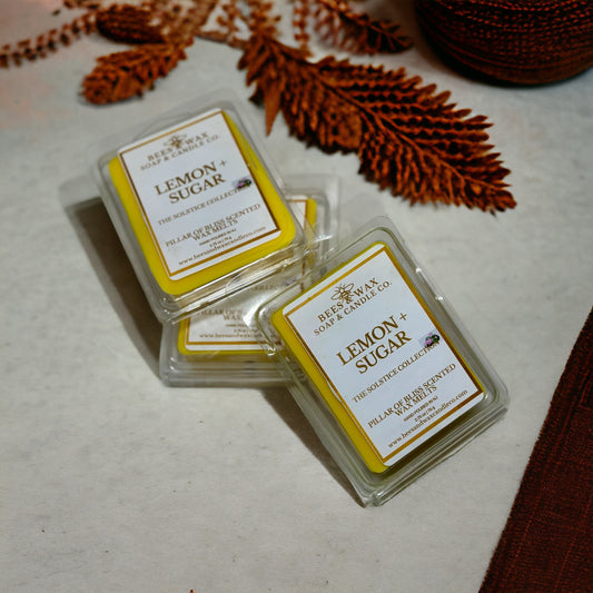 lemon & sugar wax melt